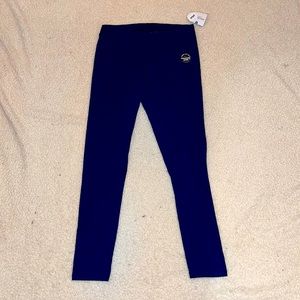 Arizona Navy Leggings Girls Sz Large Plus